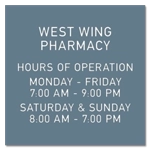 12-Line General Information Sign