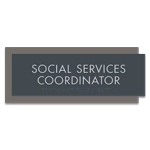 2-Line Common Room Sign (Extended Width)