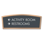2-Line Directional Sign