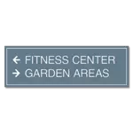 2-Line Directional Sign