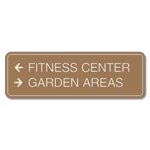 2-Line Directional Sign