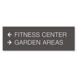 2-Line Directional Sign