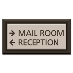 2-Line Directional Sign