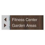 2-Line Directional Sign