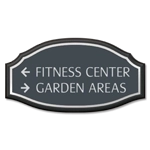 2-Line Directional Sign