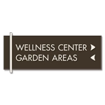 2-Line Directional Sign (Extended Width)