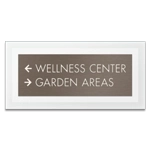 2-Line Directional Sign (Extended Width)