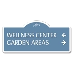 2-Line Directional Sign (Extended Width)