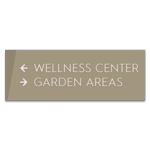 2-Line Directional Sign