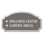 2-Line Directional Sign