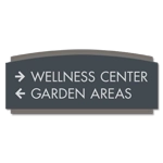 2-Line Directional Sign