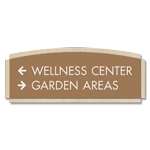 2-Line Directional Sign