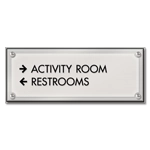 2-Line Directional Sign