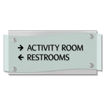 2-Line Directional Sign