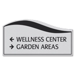 2-Line Directional Sign