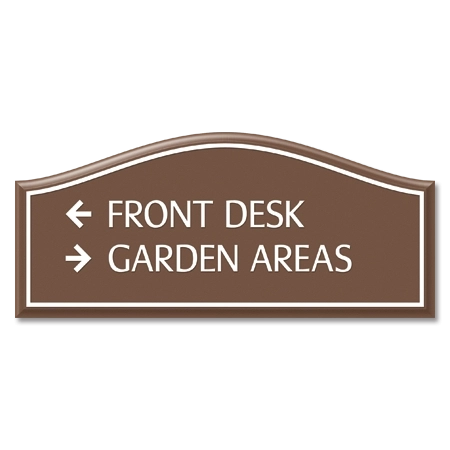2-Line Directional Sign