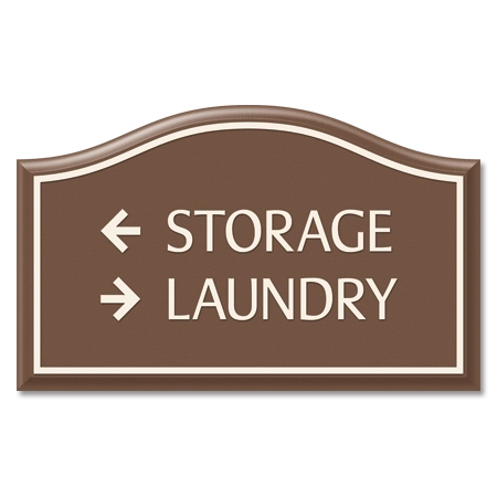 2-Line Directional Sign