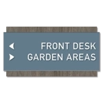 2-Line Directional Sign