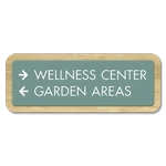 2-Line Directional Sign