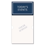 2-Line Informational Sign w/ Insert Window