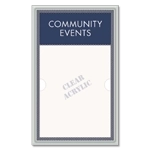 2-Line Informational Sign w/ Insert Window