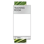 2-Line Meeting Room w/Insert Window & Sliding Panel