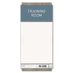 2-Line Meeting Room w/Insert Window & Sliding Panel