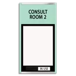 2-Line Meeting Room w/Window & Sliding Panel