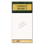 2-Line Meeting Room w/Window & Sliding Panel