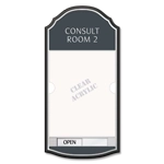 2-Line Meeting Room w/Window & Sliding Panel