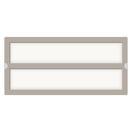 2-Line Message Holder for SBD-SB2412b