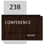 2-Line Sliding Panel with Room Number