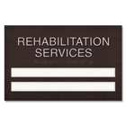 2 Slot Suite/Dept. ID Sign