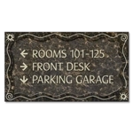 3-Line Directional Sign