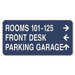 3-Line Directional Sign
