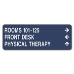 3-Line Directional Sign