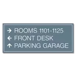 3-Line Directional Sign