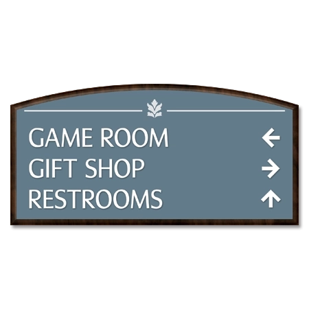 3-Line Directional Sign