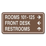 3-Line Directional Sign
