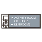 3-Line Directional Sign