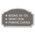 3-Line Directional Sign