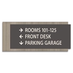 3-Line Directional Sign