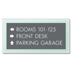 3-Line Directional Sign