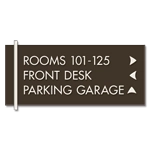 3-Line Directional Sign