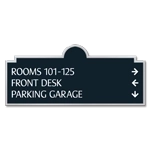 3-Line Directional Sign