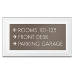 3-Line Directional Sign