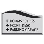 3-Line Directional Sign