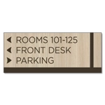 3-Line Directional Sign