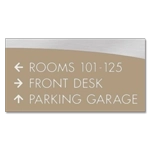 3-Line Directional Sign