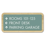 3-Line Directional Sign
